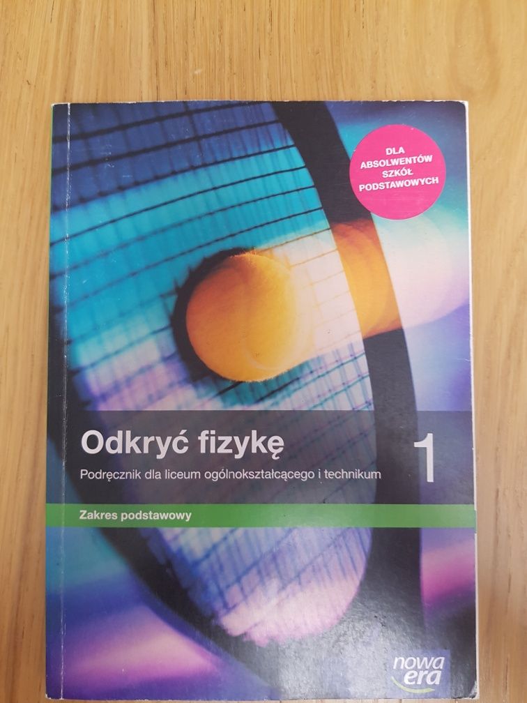 Podręcznik Odkryć Fizykę klasa 1