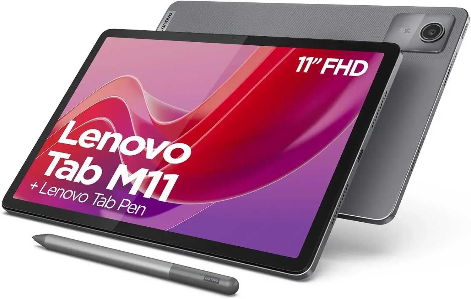 Планшет Lenovo Tab M11 4/128GB Wi-Fi Luna Grey + Stylus