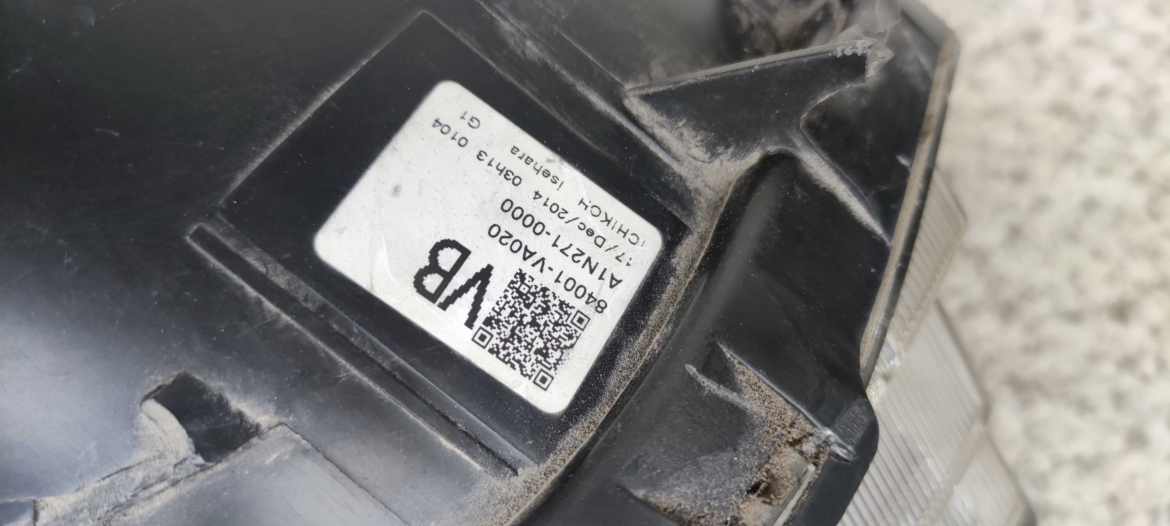 Фара бу Subaru WRX 15-20 USA галаген  84001VA020