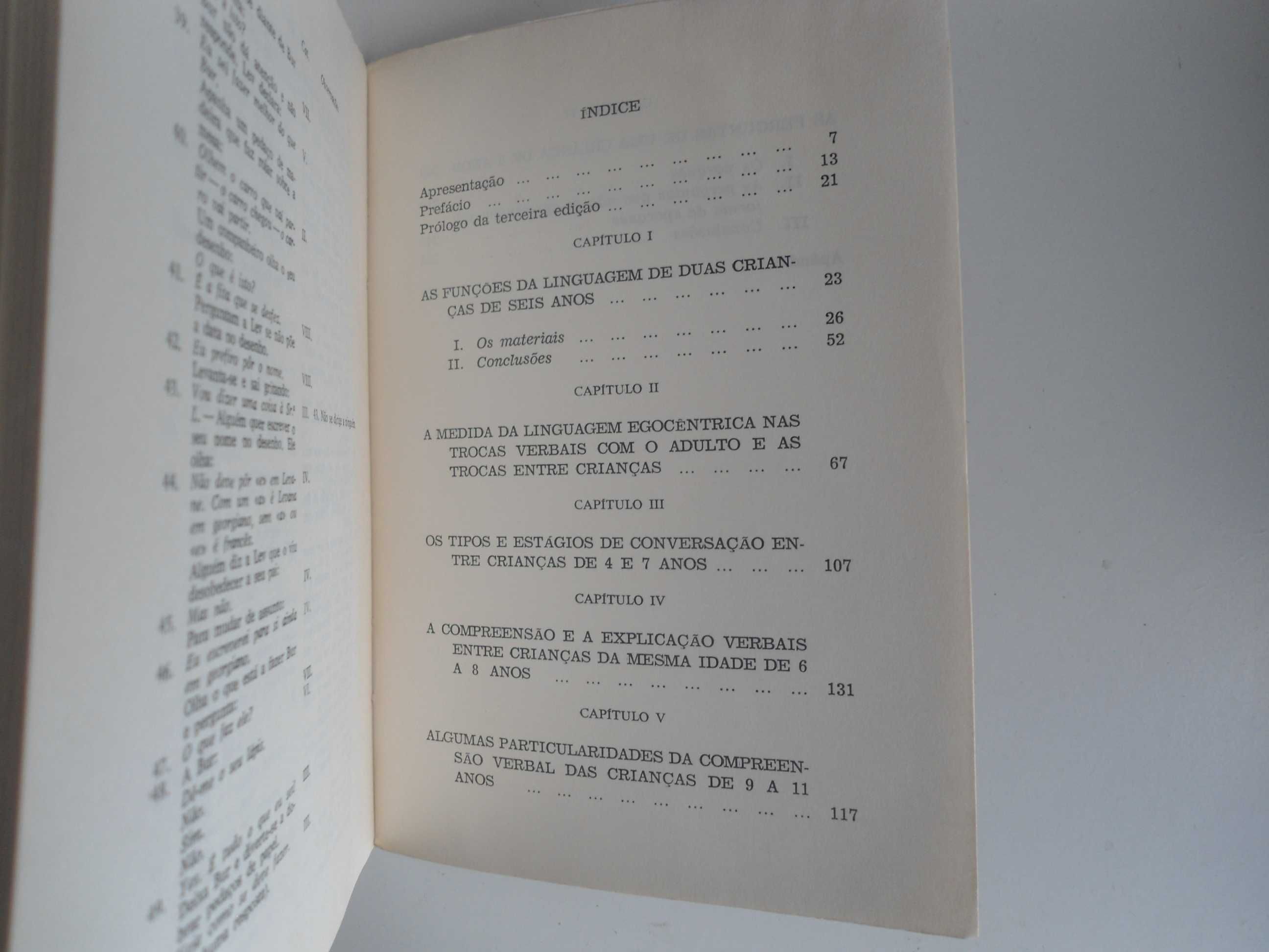 A linguagem e o pensamento da criança por Jean Piaget