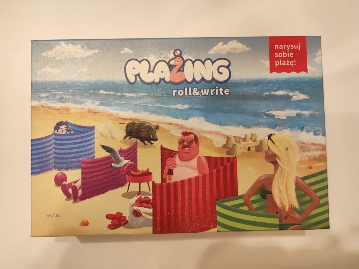 Gra planszowa Plażing (Roll & Write)