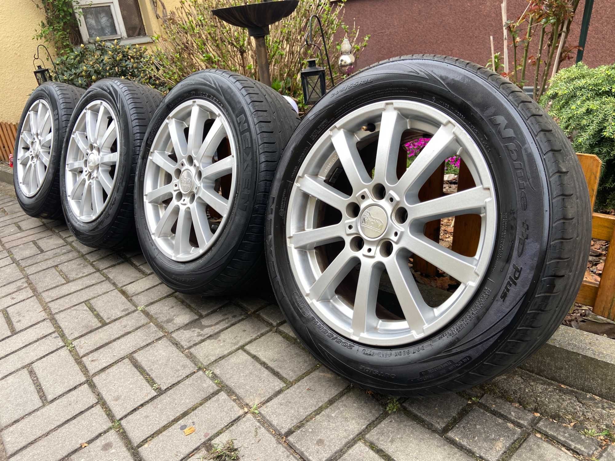 Alufelgi MAM Koła 16 lato 5x112 Golf Passat Touran Caddy E-klasa A3 A4