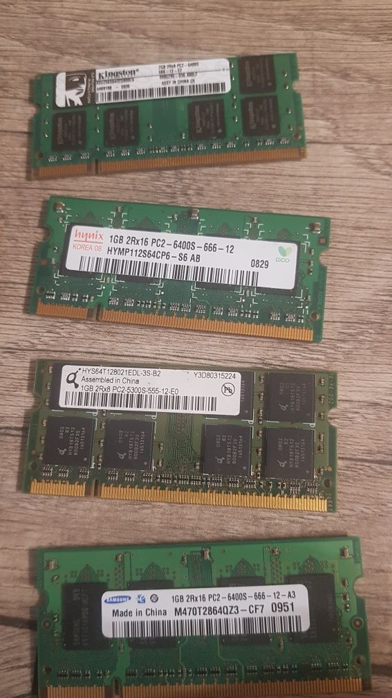 Pamięc ram ddr 3 / ddr 2 - 1gb