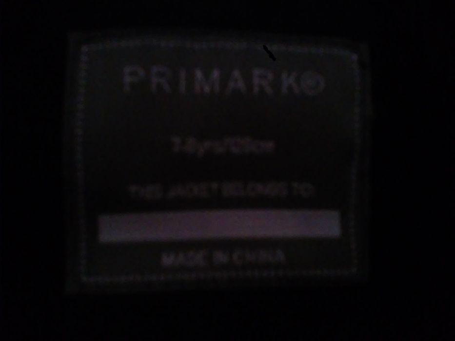 kurtka  przejściowa  Primark 128cm unisex