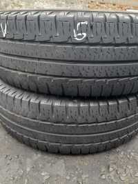 Opony używane 225/75/16c michelin 2x6 mm 2021