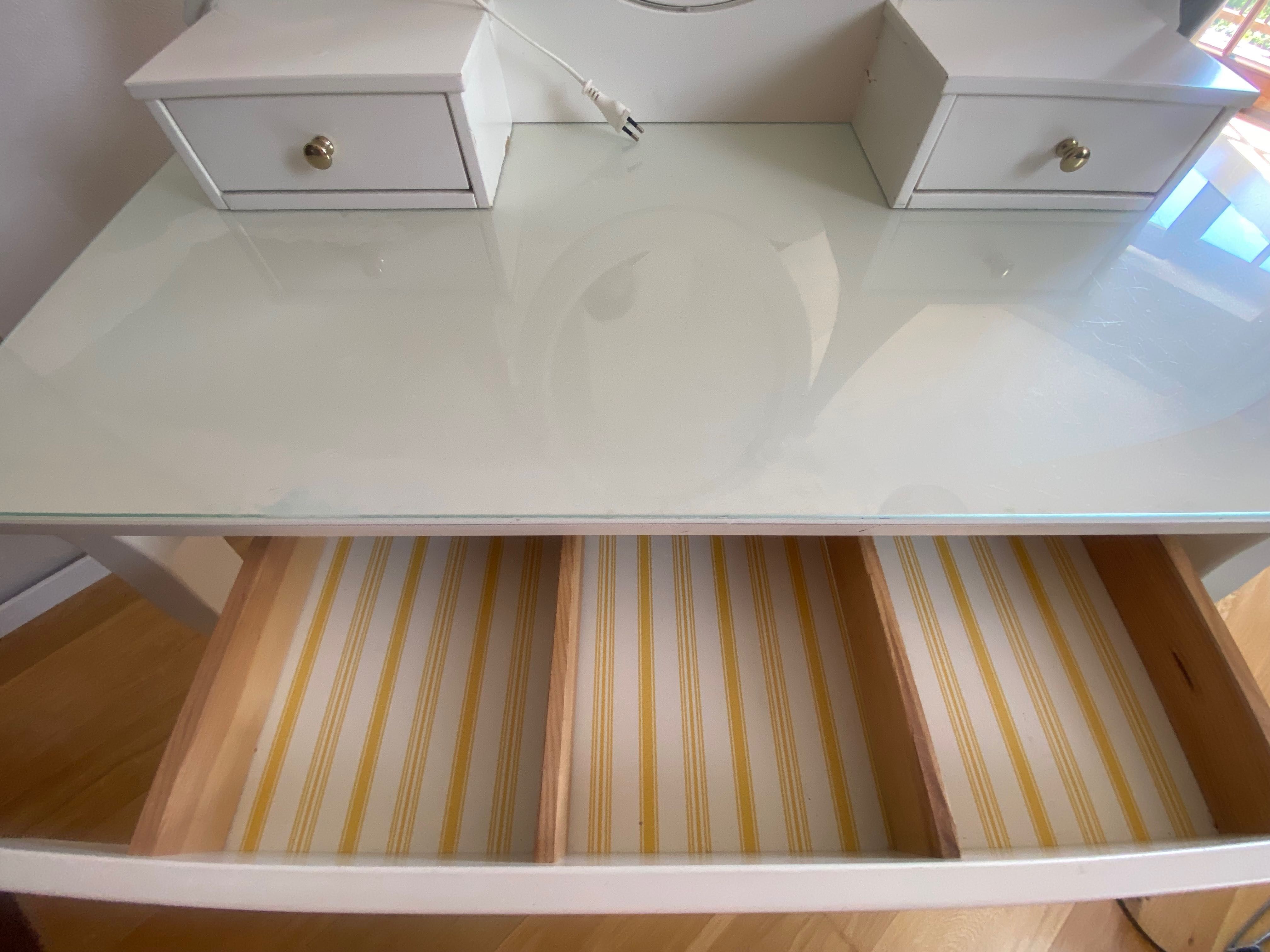Toaletka Ikea Hemnes biała