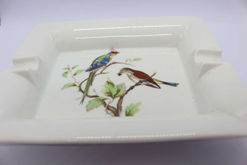 Cinzeiro EMA Vista Alegre Decoração Pássaros 19,5 cm