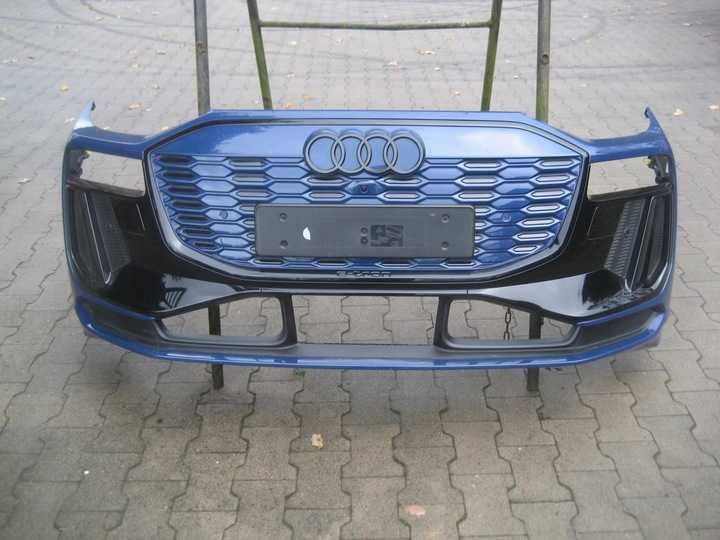 Audi Q6 E-tron 85H бампер передний рестайлинг дорестайлинг