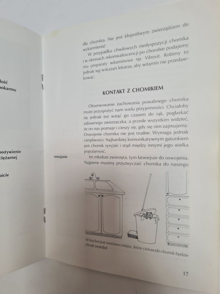 Chomik - jak pielęgnować, żywić, oswajać, rozmnażać. Książka