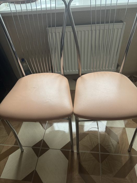 Стул обеденный, хром 550 грн за шт.