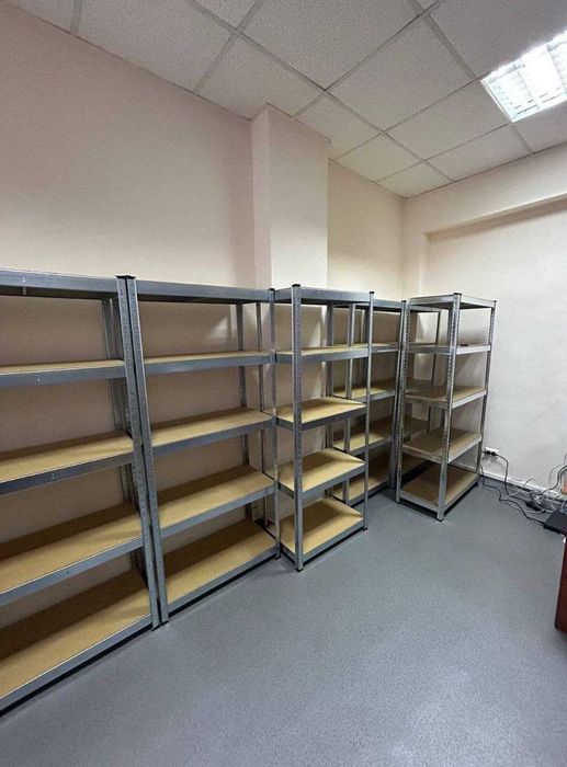Металевий стелаж для погрібу,гардеробу,гаражу стелаж оцинкований
