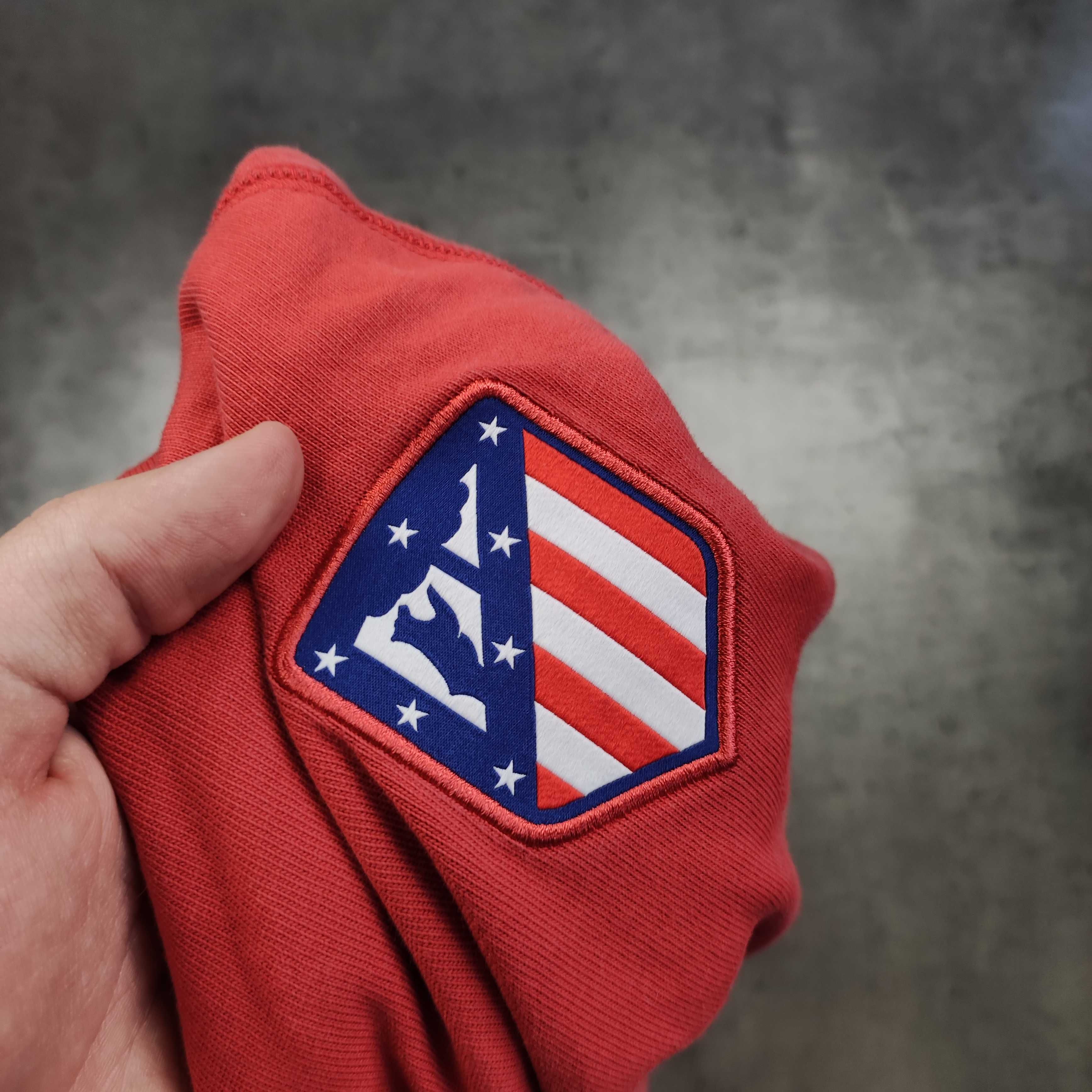 MĘSKA PREMIUM Koszula Piłka Nożna NIKE Athletico Madryt Czerwona Herb