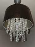 Żyrandol lampa abażur