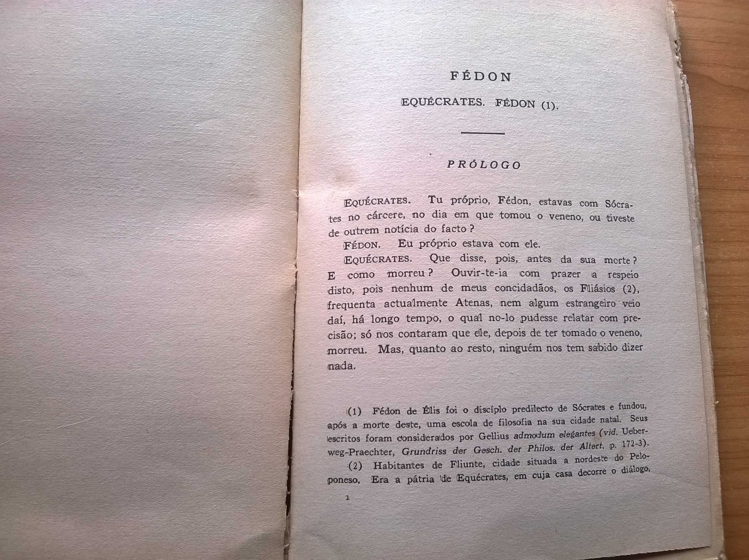 Fédon - Diálogo sobre a Imortalidade da Alma - Platão