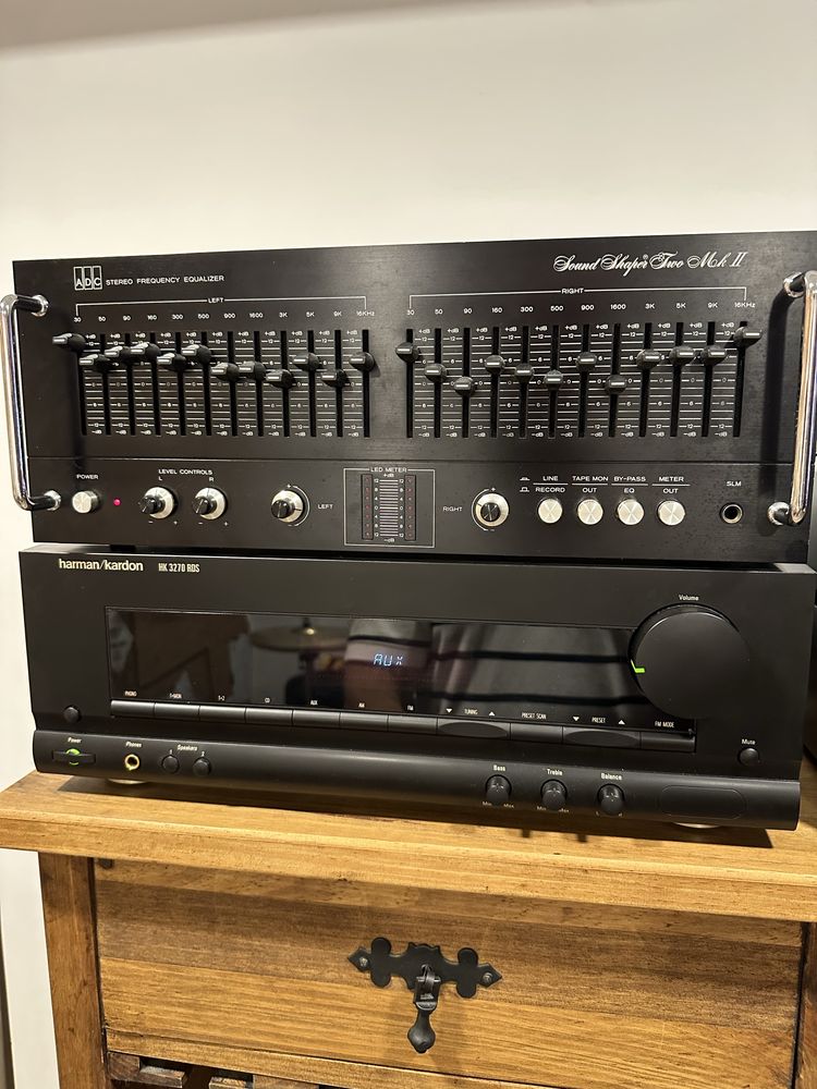 Amplificador Harman Kardon + Equalizador ADC