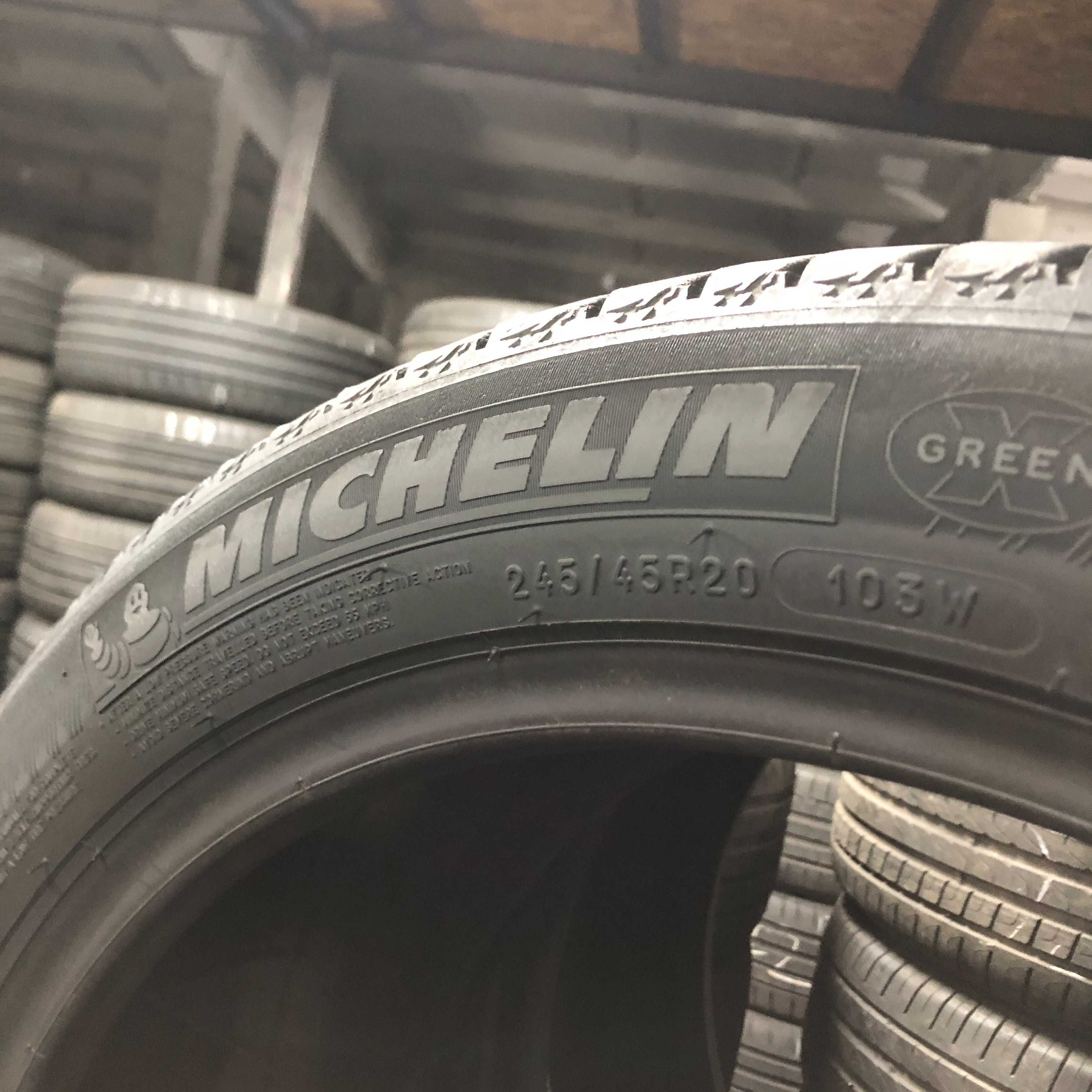 Шини бу 245/45 R20 Michelin Latitude Sport 3 Ran Flat Комплект Літо