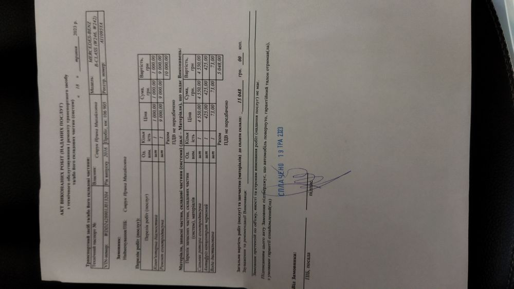 Mercedes Benz B 250E