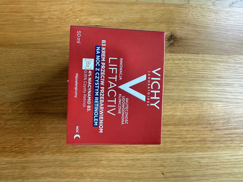 Vichy Liftactiv Retinol B3 krem na noc 50 ml | Nowy