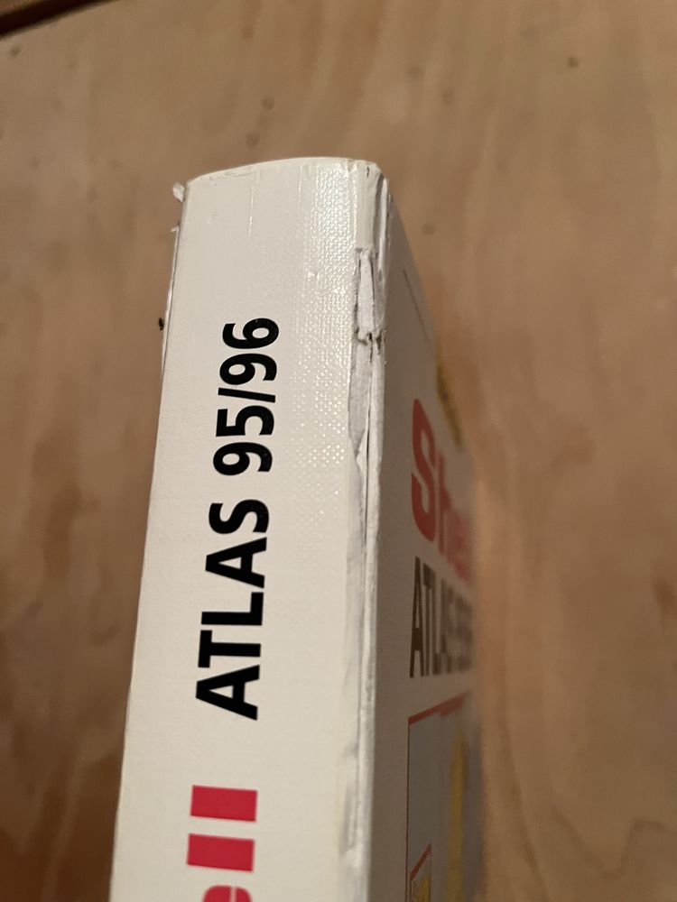 Atlas samochodowy Shell 95/96 Polski i Europy