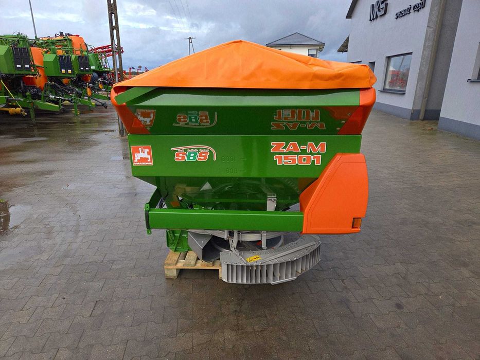 Rozsiewacz zawieszany Amazone ZA-M 1501, 2009r. Plandeka Nadstawka L