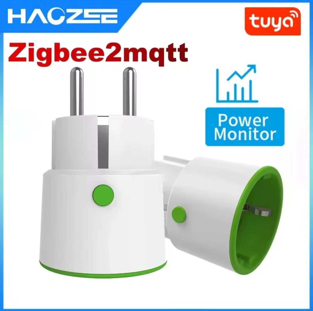 Zeegbee.  Набор "Умный дом" Хаб+розетка×2шт.+датчик температуры и влаж