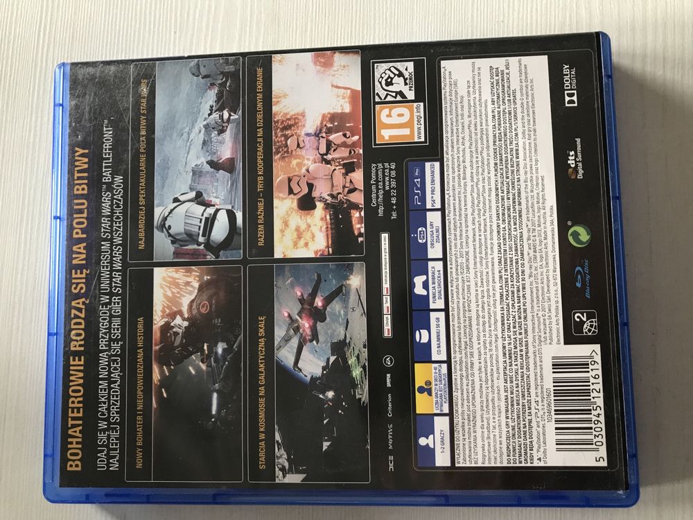 Battlefront 2 II pl starwars star wars gra na ps4 gry playstation