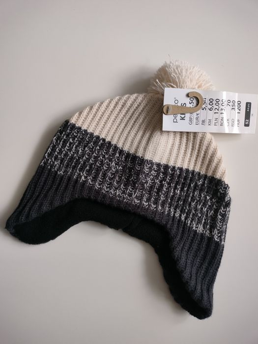 Czapka zimowa chłopięca rozmiar 52 cm