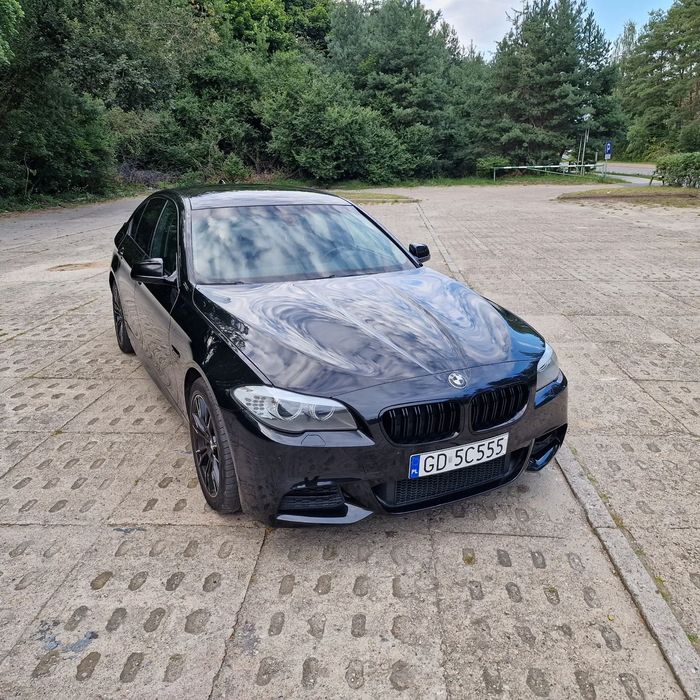 BMW Seria 5 BMW 5 F10 Pełna historia aso do końca nowy rozrząd,wtryski M pakiet