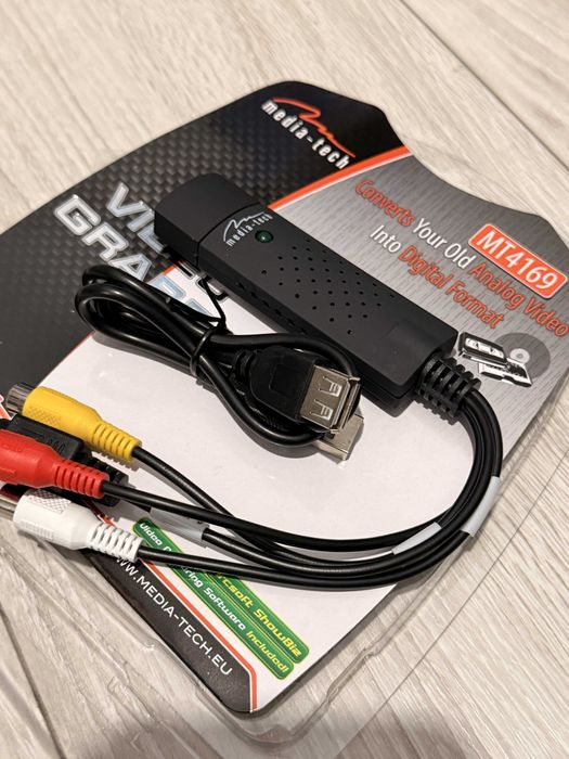 Media-Tech MT4169 Konwerter Sygnału Audio Video Grabber