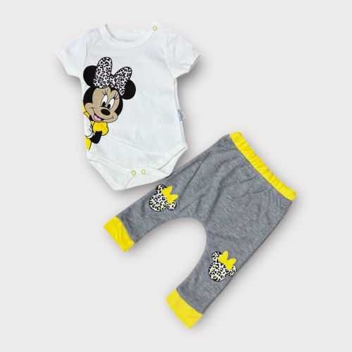 Komplet body + spodnie Myszka Minnie 12m