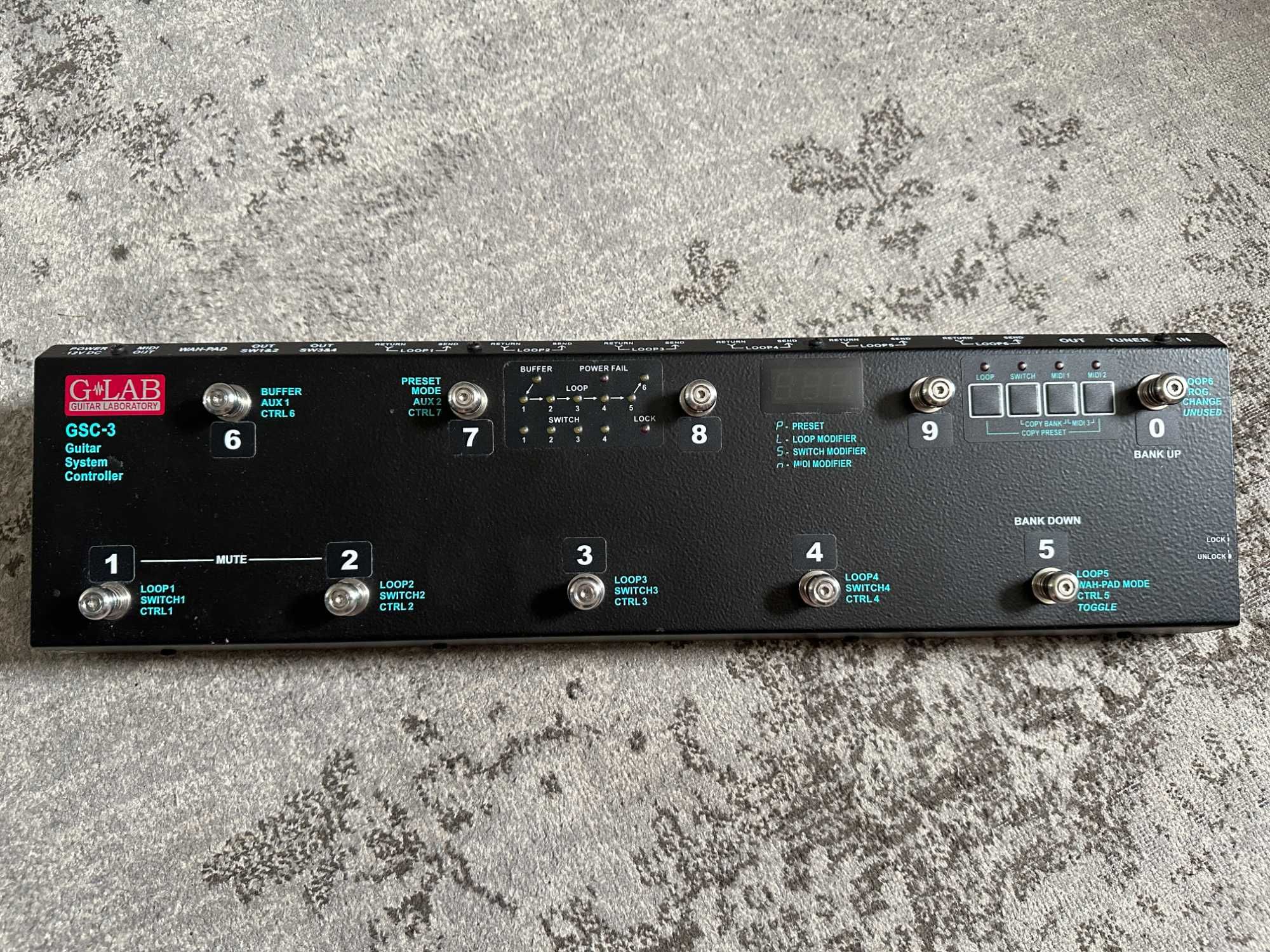G Lab GSC-3 Guitar System Controller