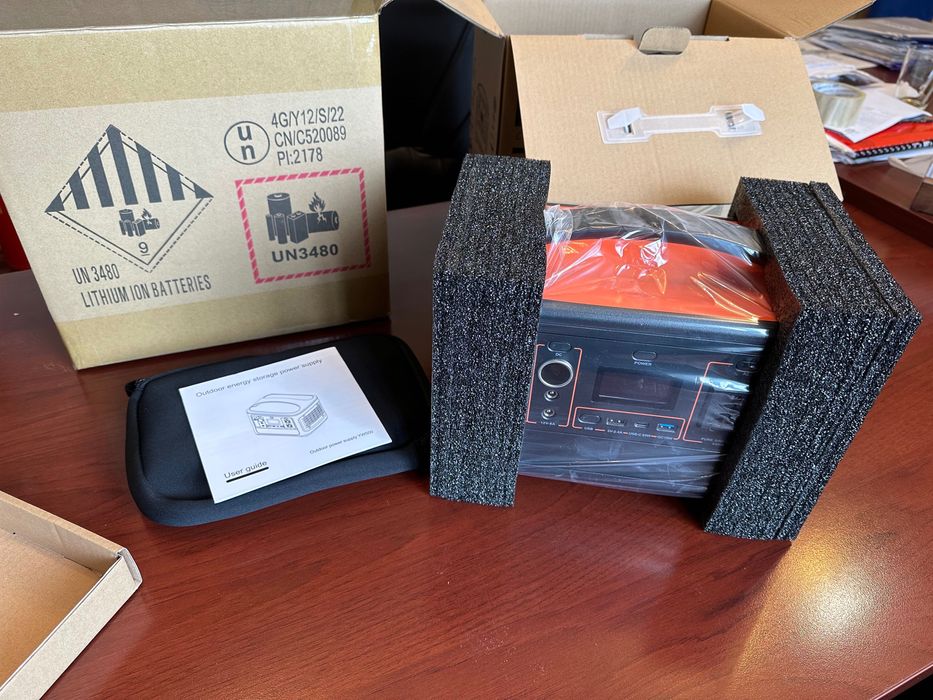 Зарядная станция 600W 568Wh YW500 Portable Power Station