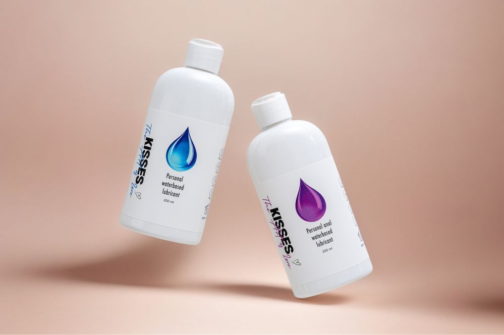 Акція! АНАЛЬНИЙ ГЕЛЬ-ЛУБРИКАНТ Kisses 200ml на водній основі