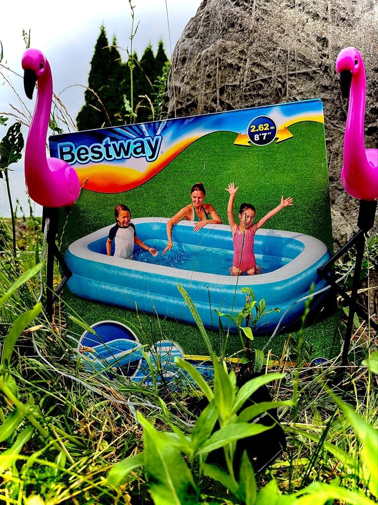 Basen Zjeżdżalnia Wodny Plac Zabaw Bestway Nowy