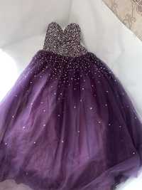 Сукня на випускний фіолетова С-М, платье на выпускной