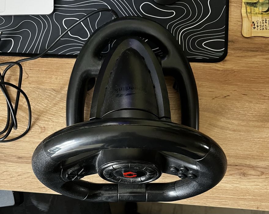 Руль ігровий Speedlink BLACK BOLT RACING WHEEL, black