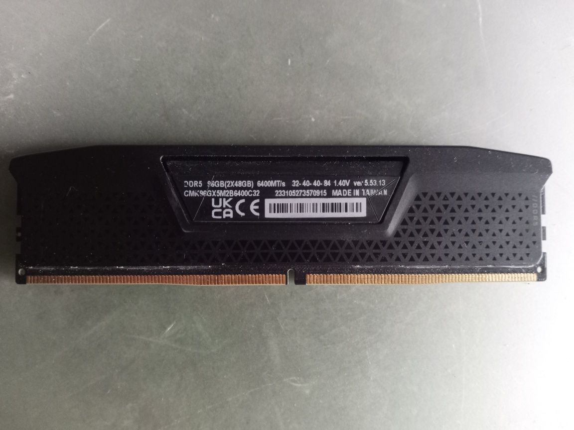 Corsair Vengeance 96gb 2x48gb ddr5