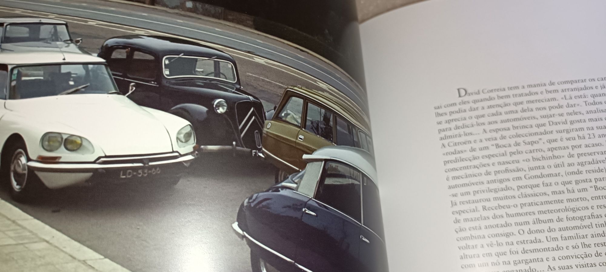 Raro livro Citroenistas - Histórias de Uma Vida Grupo Filinto Mota
