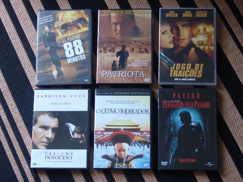 [DVDs/Filmes/15 Títulos]