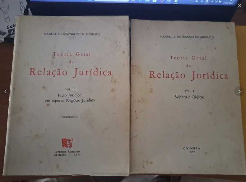 Relação Jurídica - Domingues de Andrade
