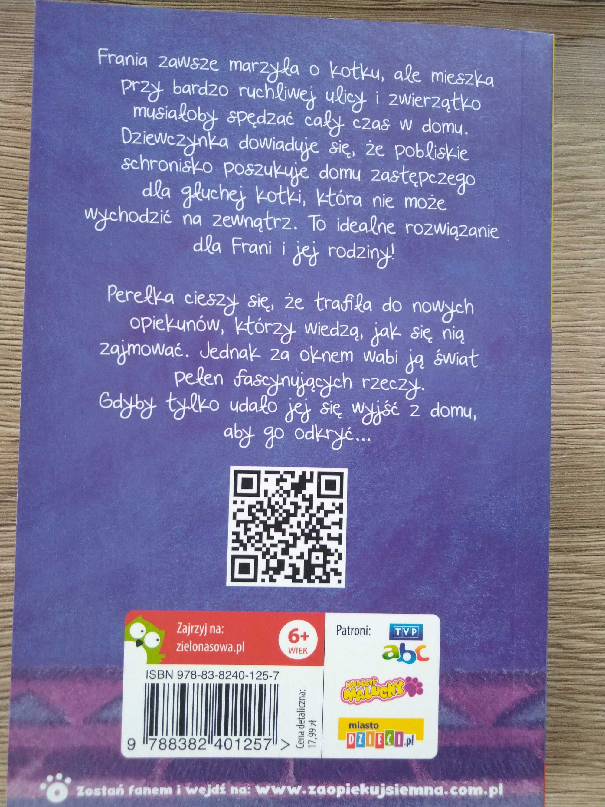 Nowa książka Zaopiekuj się mną - Perełka wyjątkowa kotka