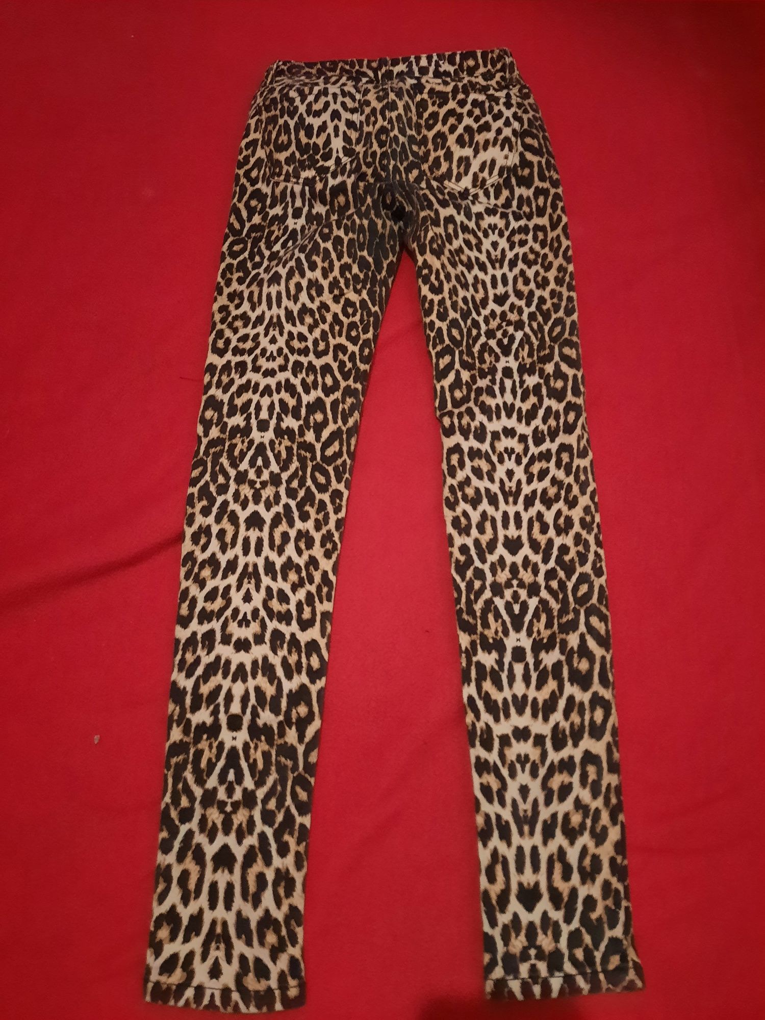 Calças Leopardo skinny