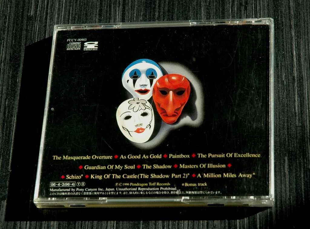 PENDRAGON - The Masquerade Overture. 1996 Canyon. Japan.