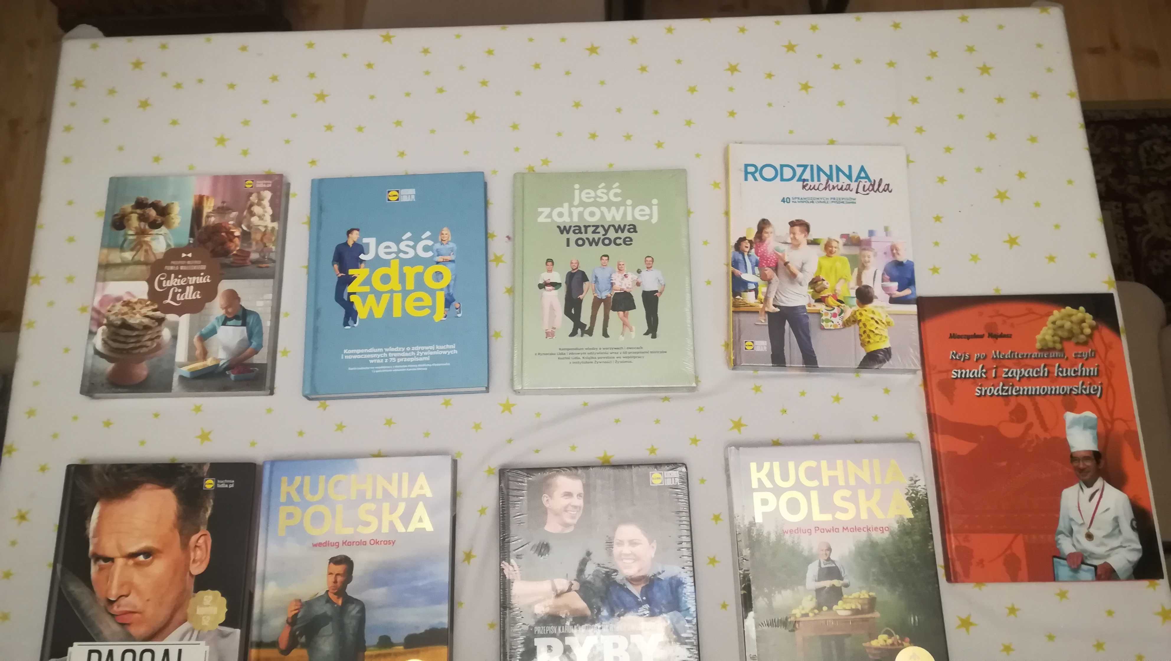 Kolekcja Lidla -8 książek + bonus