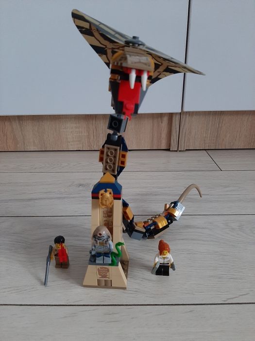 LEGO 7325 Pharaoh's Quest Cursed Cobra Statue + instrukcja