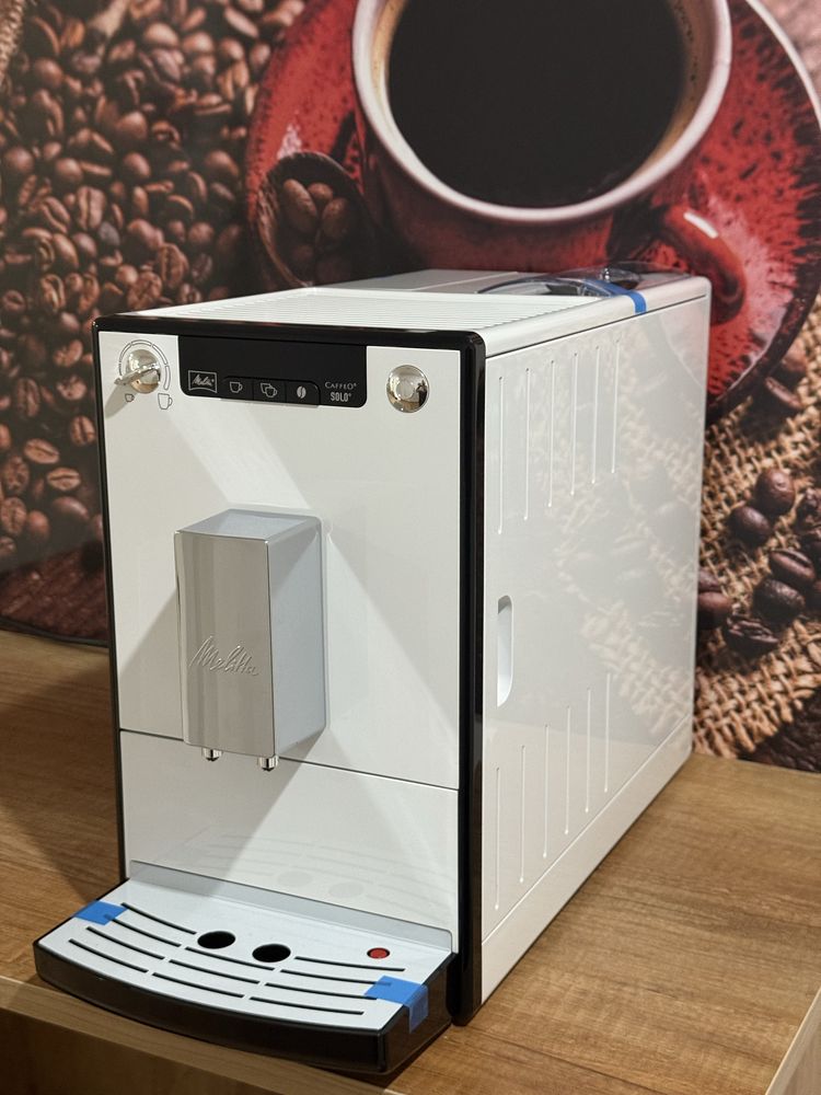 Ekspres do kawy MELITTA CAFFEO SOLO WHITE gwarancja