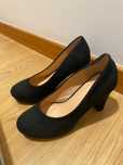 Sapato alto, preto