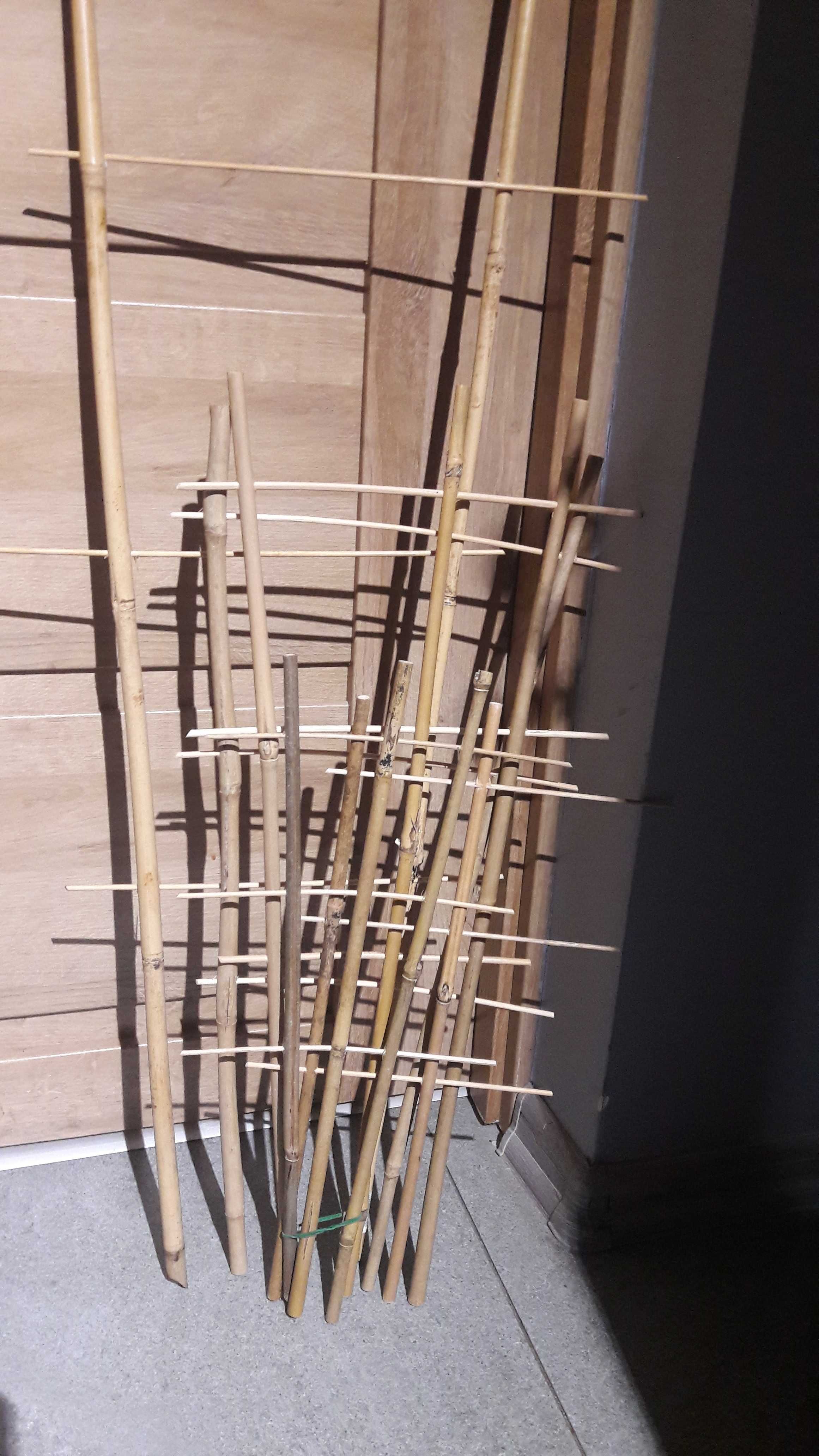 Bambusowe drabinki do kwiatów nowe