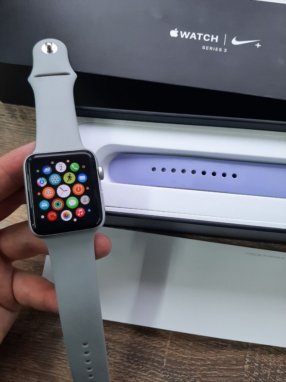 Apple Watch 3 42 Nike LTE Silver