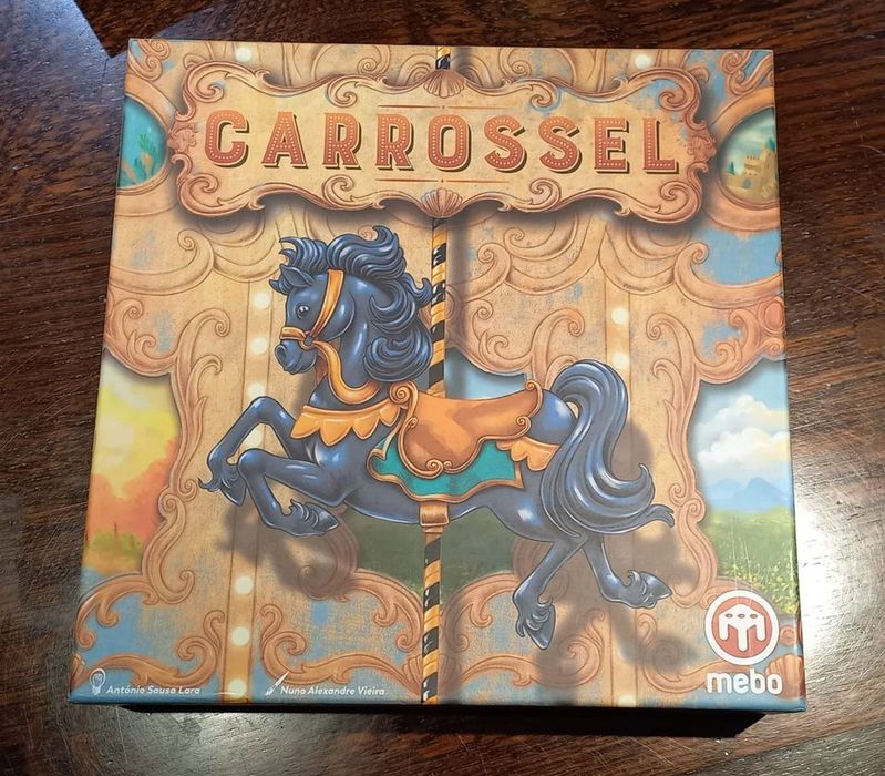 Jogo de tabuleiro "Carrossel"